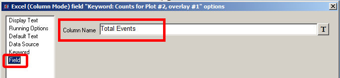 图T28.81   Editing the Column Name Box (编辑列名称框)